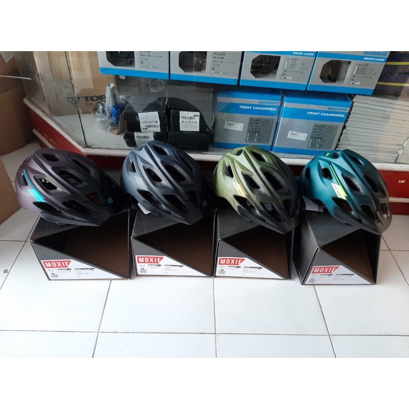 Helm / HELMET POLYGON MOXIE Sepeda MTB GRAVEL XC