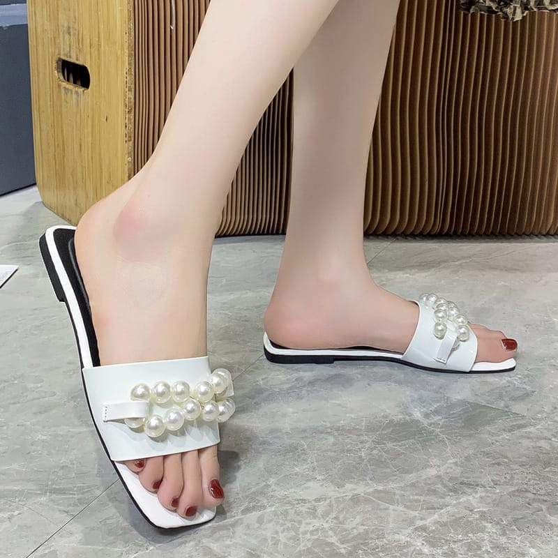 Sandal Flat Wanita Dewasa MUTIARA PITA