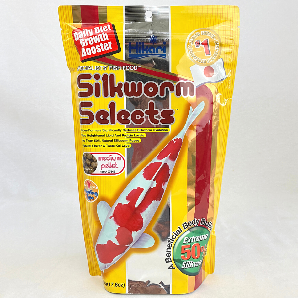 

HIKARI Makanan Ikan KOI Silkworm Select Medium 500g