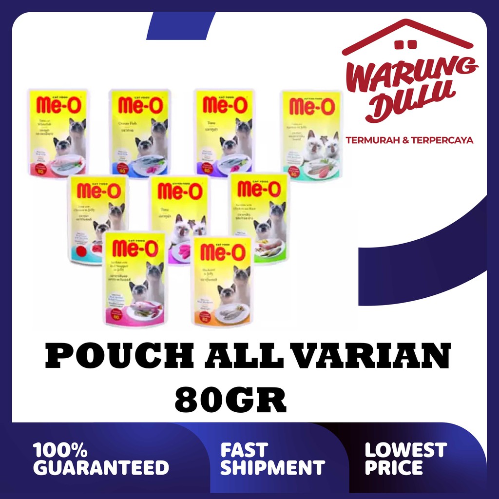 MEO POUCH 80GR KITTEN/ADULT ALL VARIAN