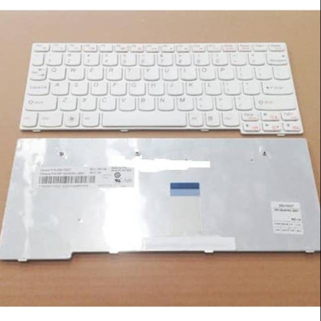 Keyboard laptop Lenovo s110 putih