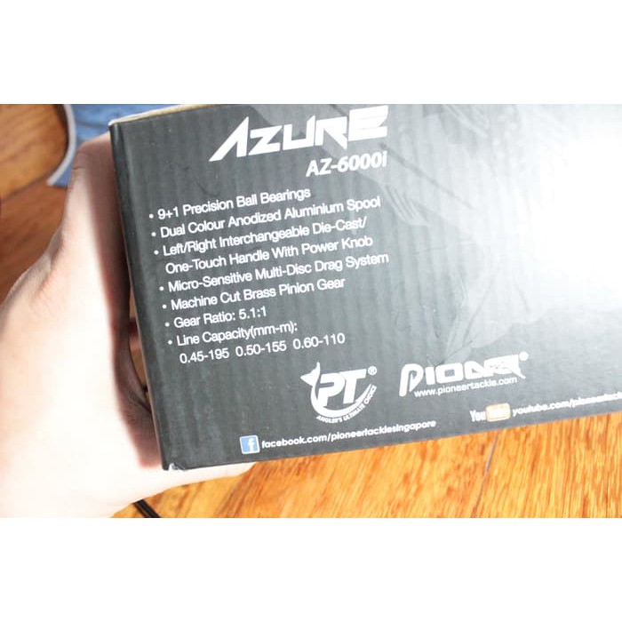 Reel Pioneer Azure Az-6000 One Way