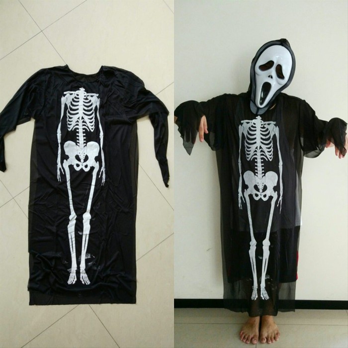 Baju Tengkorak halloween baju helloween costume kostum anak2