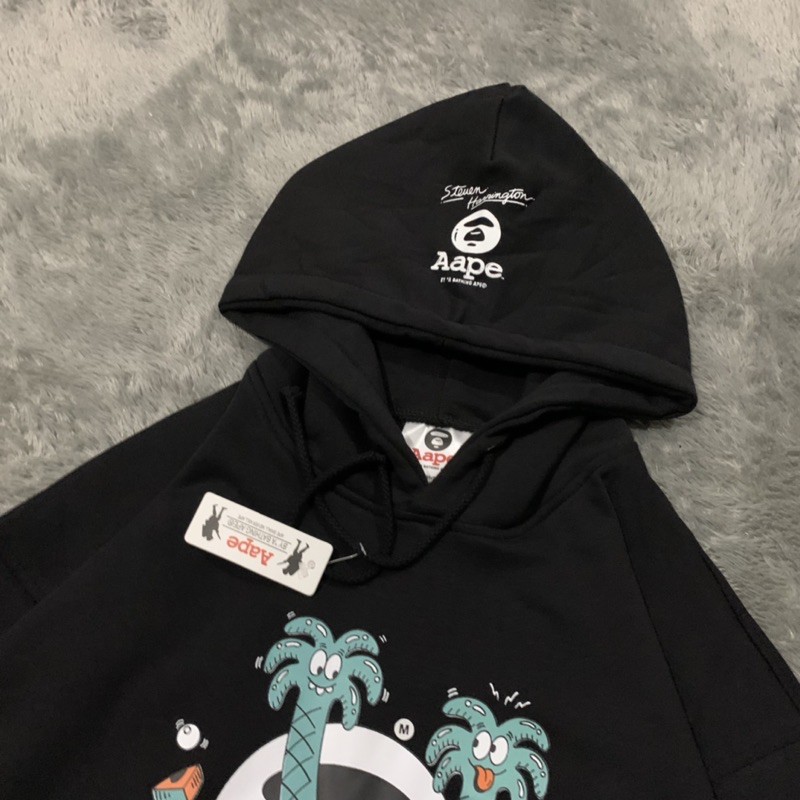 Sweater Hoodie Aape X Steve Harrington Summer Fulltag &amp; Lebel