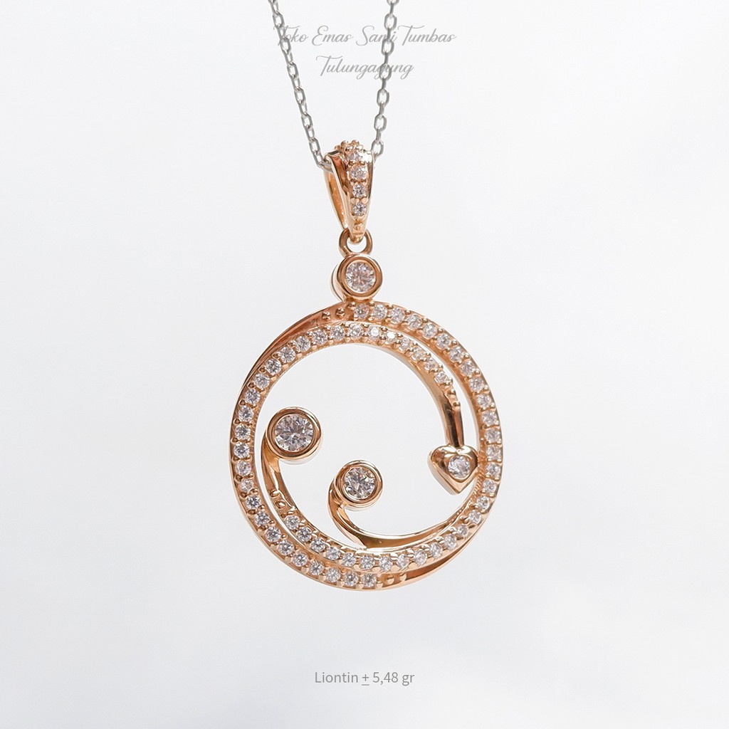 Liontin Valentine Collection by Sandra Dewi Gold 3LZ0826 18K