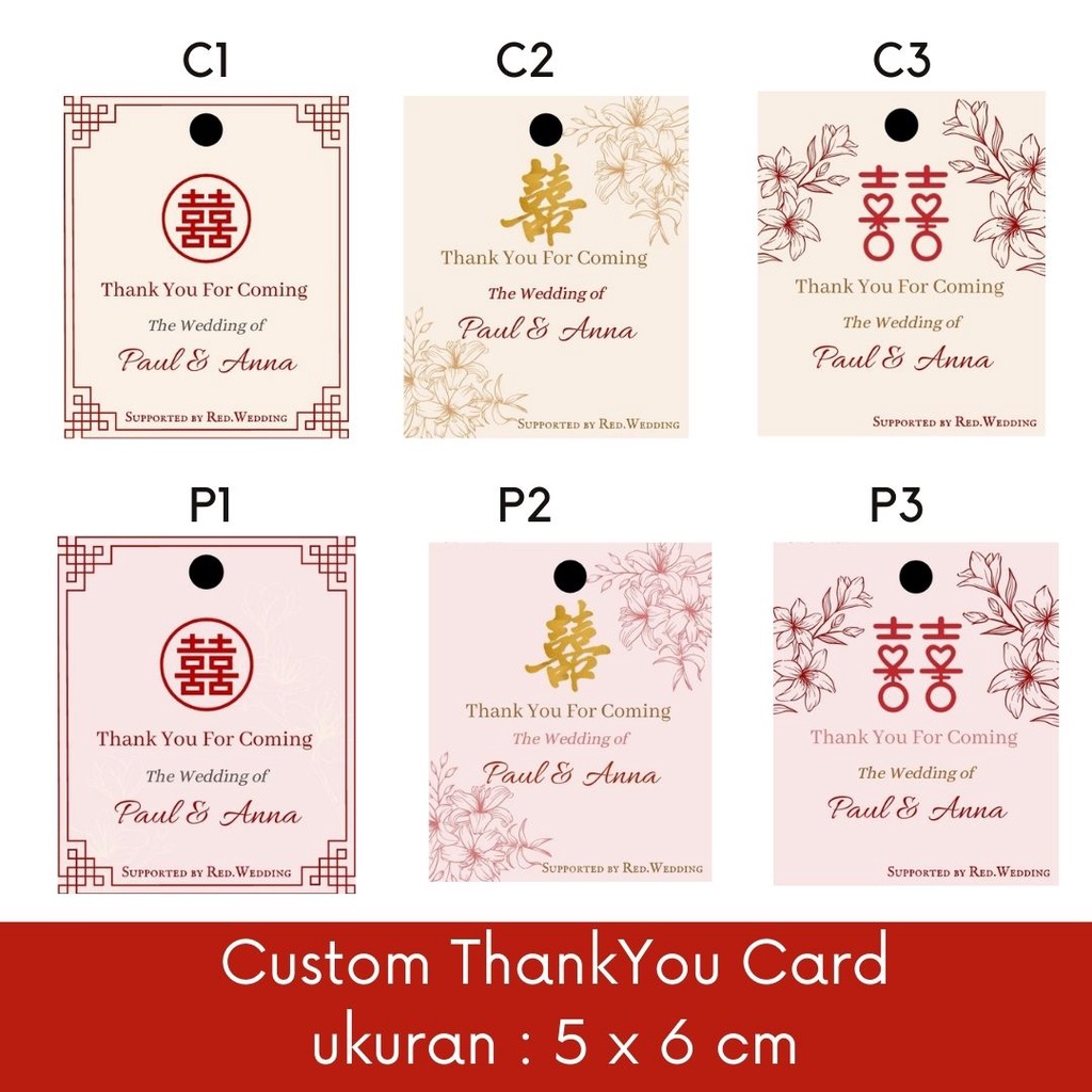 [KANTONG TILE MAROON] PAKET HANDUK Pastel / Handuk Merah Souvenir Pernikahan Wedding / Teapai / Sangjit - MOHON BACA DESKRIPSI