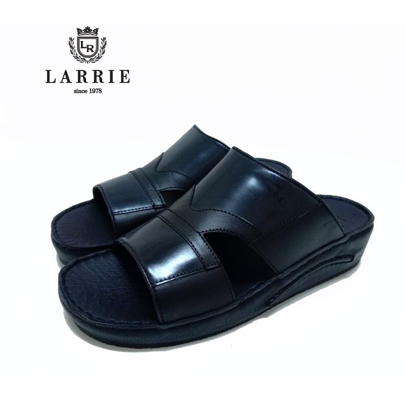LR Larrie Men Black Sandals 991853-DB4-1 BLACK