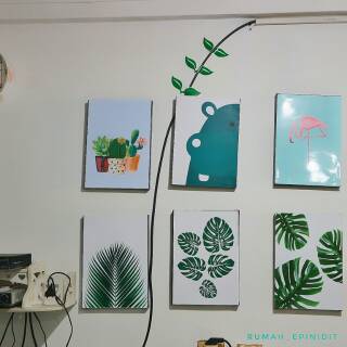 Home Decor Poster Hiasan Pajangan Dinding Kantor Rumah 