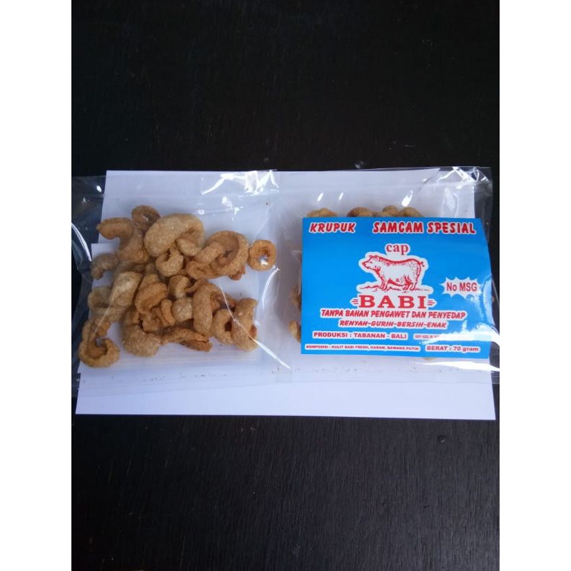 

krupuk rambak samcam babi