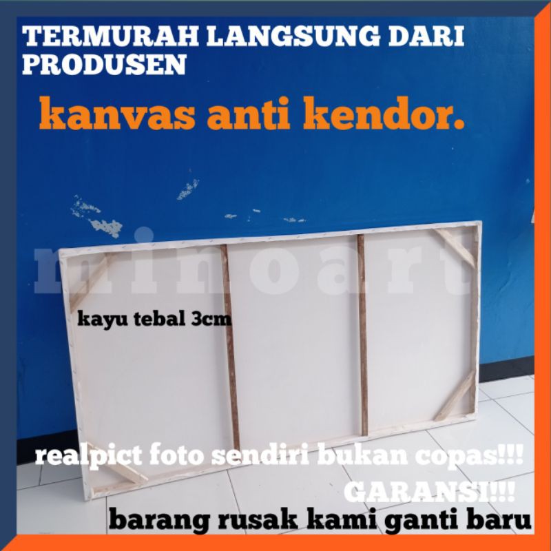 

kanvas lukis grade A ukuran 80x150 cm / canvas painting big jumbo canfas kanfas kanpas