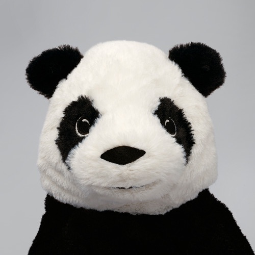 KRAMIG Boneka panda, putih hitam