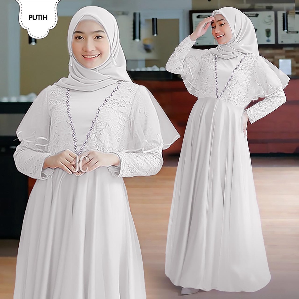 GH - GAMIS WANITA MUSLIM MODEL TERBARU / MX BALQIS PREMIUM / GAMIS BRUKAT WANITA TERBARU 2022 / PAKA