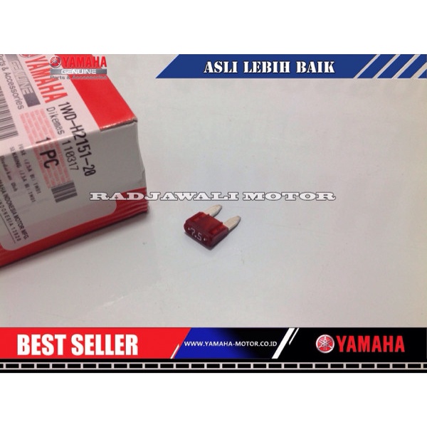 OTOMOTIF SPARE PART MOTOR RJ2614 SIKRING SEKRING FUSE NMAX 7-5 AMP