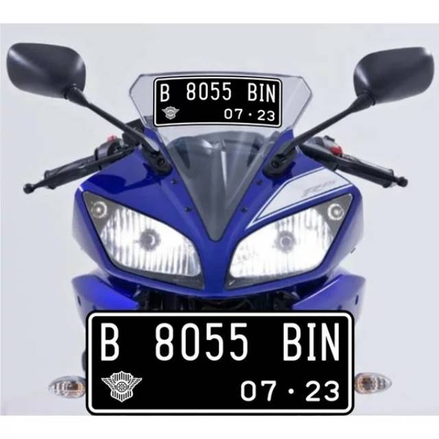 

Sticker plat nomor whienshield