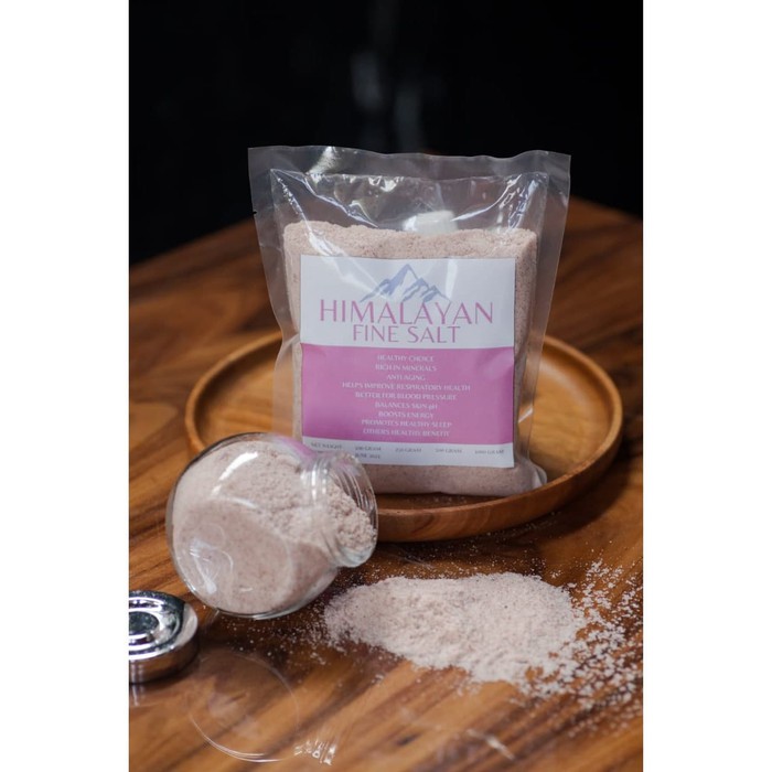 

Produk Terbaik - Natural Himalayan Pink Salt/Garam Himalaya/Salt Organic/Premium A 1 Kg