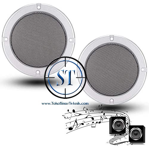 2 Pcs Cover Speaker Audio Metal 3&quot; Grills Ram Penutup Audio Speaker 3inch Protective Subwoofer Hood Case 3 Inch