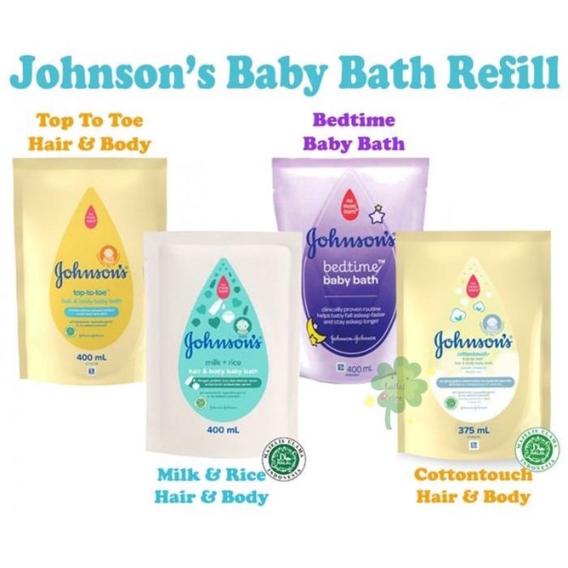 Johnson's Baby Hair&amp;Body Baby Bath (Refill)