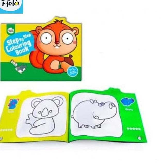 

Recommended Joan Miro Step by Step Coloring Book squirrel / Tupai buku mewarnai anak!