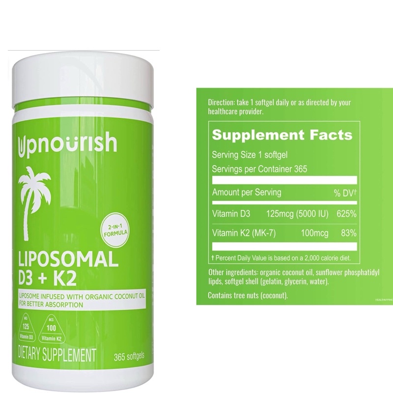 Upnourish, zinc, magnesium