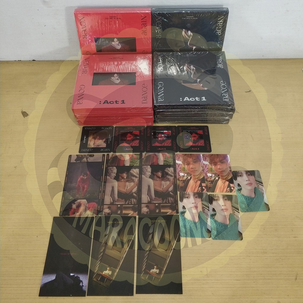 [READY STOK] TAEMIN Album Never Gonna Dance Again: Act 1 NGDA Kpop SHINee