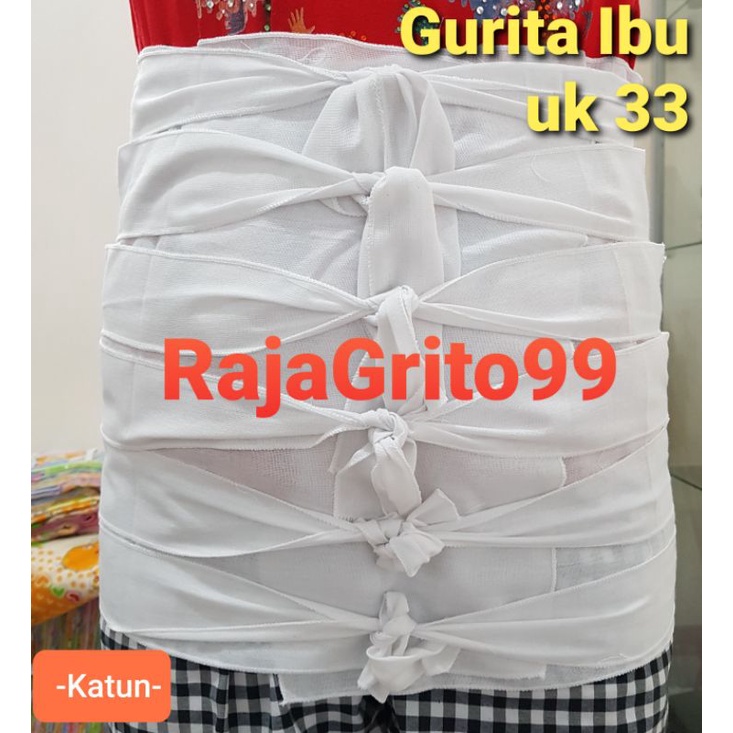 1 Pcs Gurita Ibu Melahirkan Reguler uk 33 / Grita tali ibu - Gurita ikat Dewasa, bahan katun / Stagen ibu PROMO Best Seller