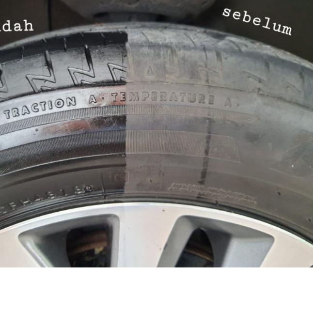 ✶ ASWAD SEMIR HITAM SERBAGUNA | BAN BODY MOBIL , MOTOR | SEPATU TAS | JAKET KULIT ✬