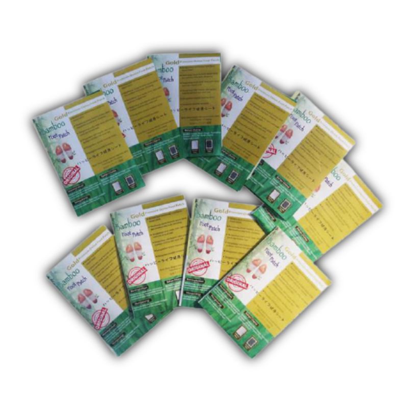KOYO BAMBOO KINOKI DETOX FOOT PATCH 1 Pasang ORIGINAL