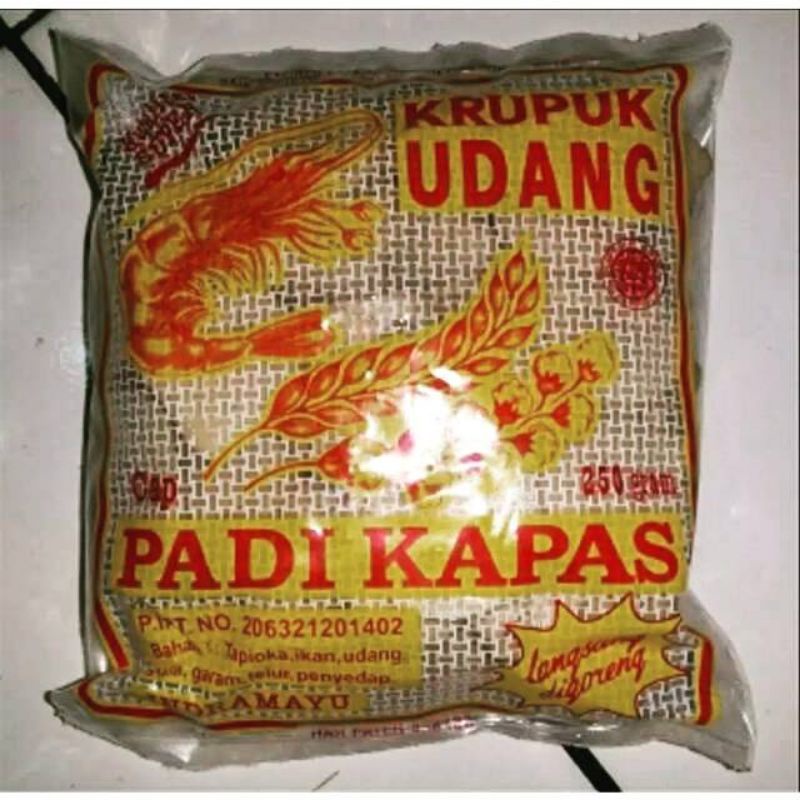 

Kerupuk Udang Spesial Ukuran Kancing Kemasan 250 Gram