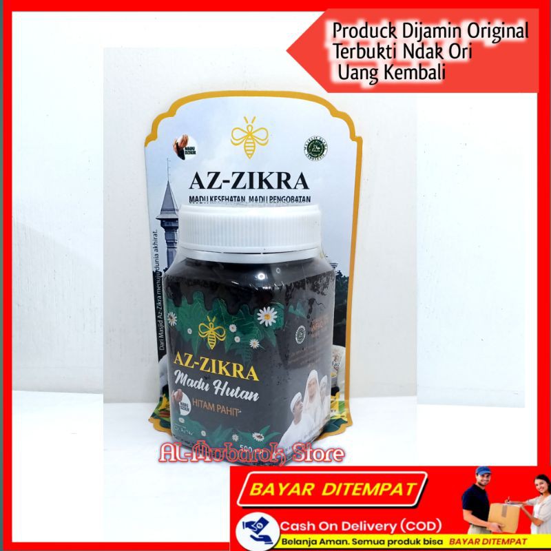 

AZ ZIKRA AZZIKRA MADU HITAM PAHIT AZ ZIKRA 500 gram ORIGINAL ASLI