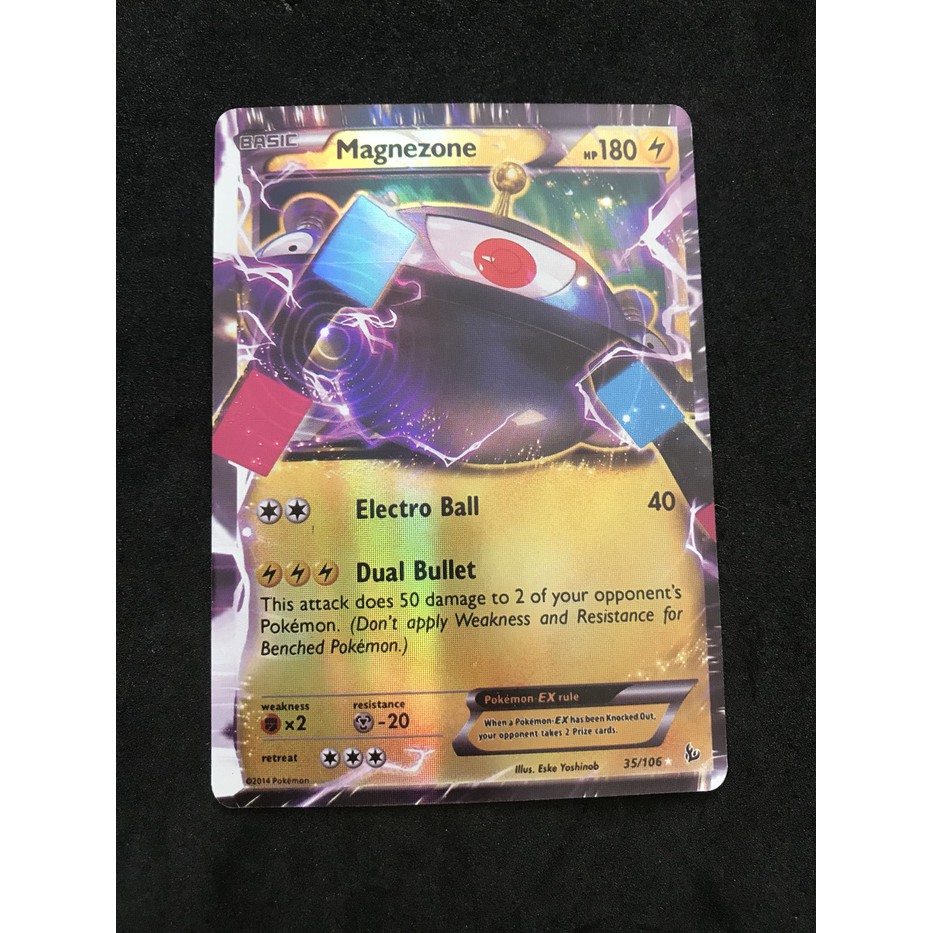 Kartu Pokemon TCG Sun&Moon Megazone EX (harga/kartu)
