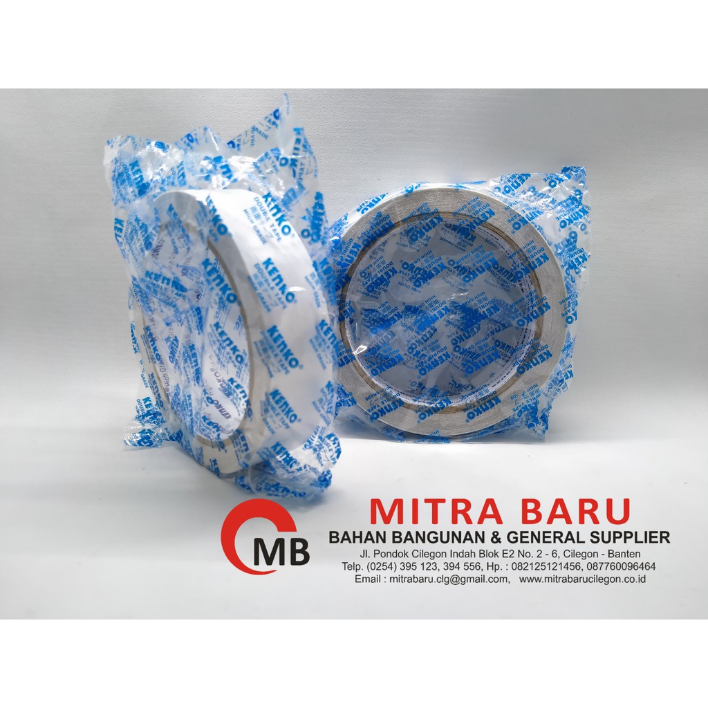 

Double Tape Kenko / Lem Tape Kenko / Dobel Tip / Doubletape Merk Kenko Tersedia Varian Ukuran