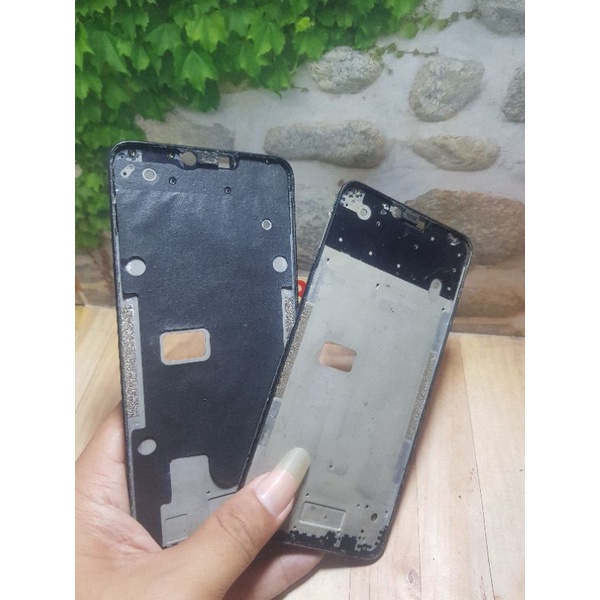 frame tatakan lcd ori original copotan hp oppo a3s cph1803 dan cph1853