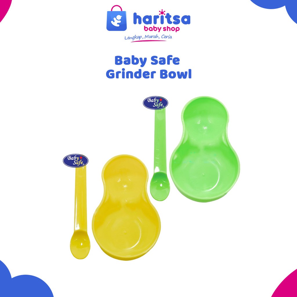 Baby Safe Grinder Bowl / Peralatan Makan Bayi / Mangkuk Bayi / Tempat Makan Bayi