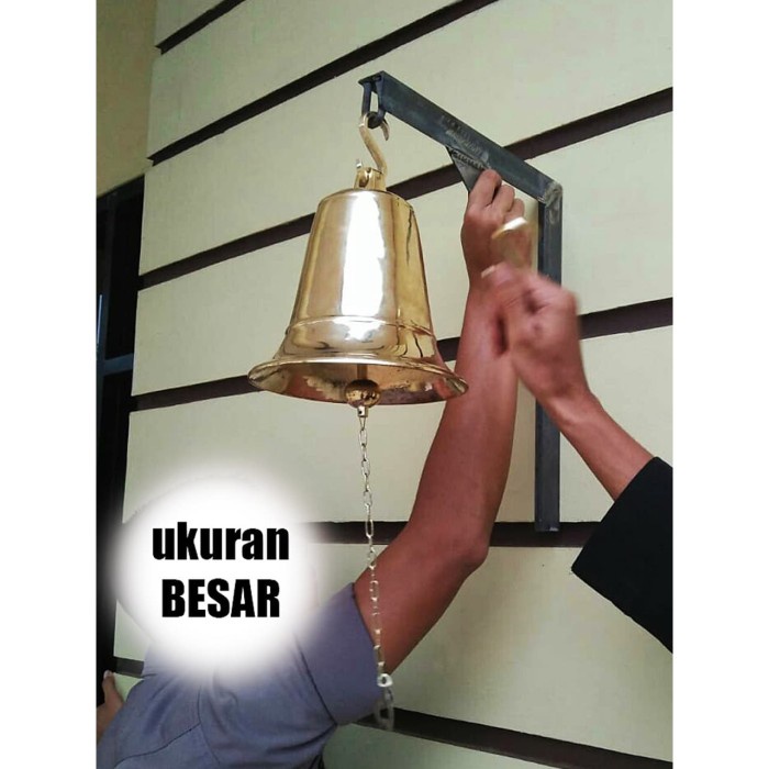 Bel Sekolah - Lonceng Sekolah - Ukuran Besar