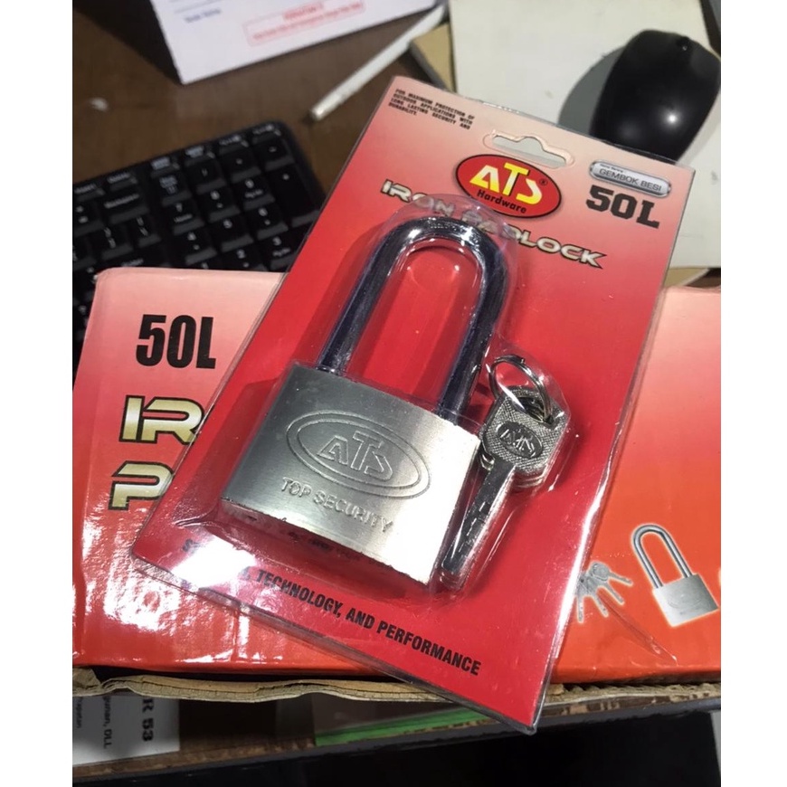 GEMBOK 50 PANJANG SATIN ATS / GEMBOK SATIN / ATS