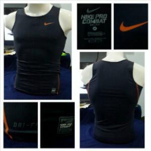 PROMO BASESLAYER BAJU NIKE PRO COMBAT SINGLET T415T
