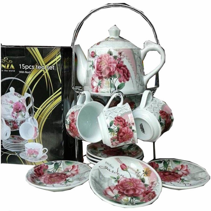 FIORENZA AK-812 TEA SET / COFFEE SET / CANGKIR + TEKO
