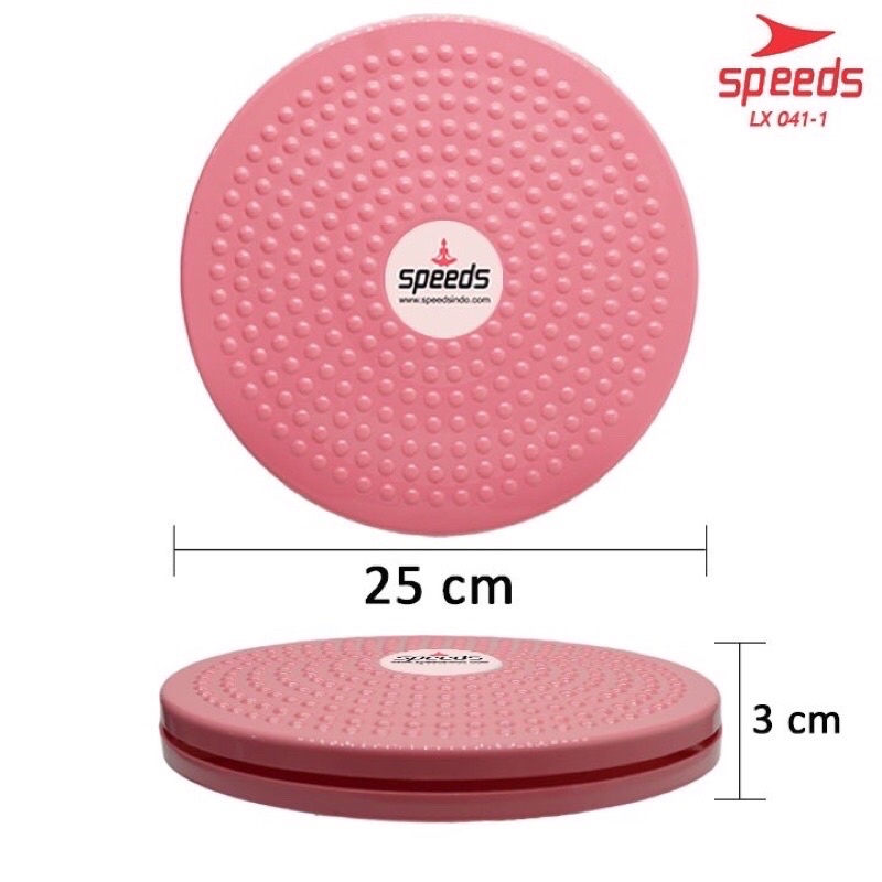 Waist  Twisting  Magnetic Alat Olahraga Putar Magnet Pelangsing Tubuh Pengecil Perut  041-8-041-1 pink