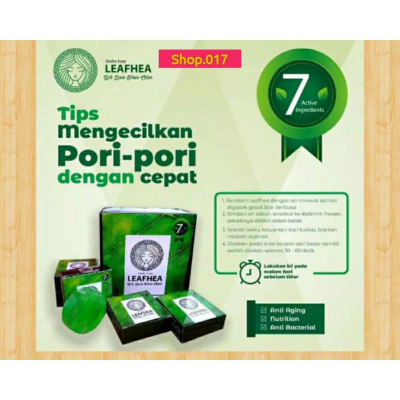 Sabun Leafhea Gluta Soap ORIGINAL