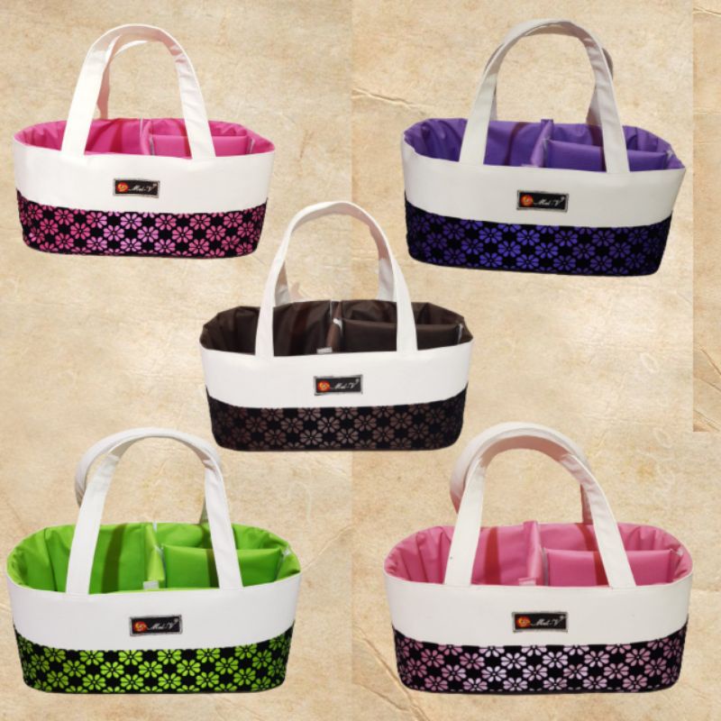 Caddy Bag Baby Mel-v  Multipurpose caddy bag baby / Tas Perlengkapan Organizer Baby / Tas multi fungsi    (ARTCK02)