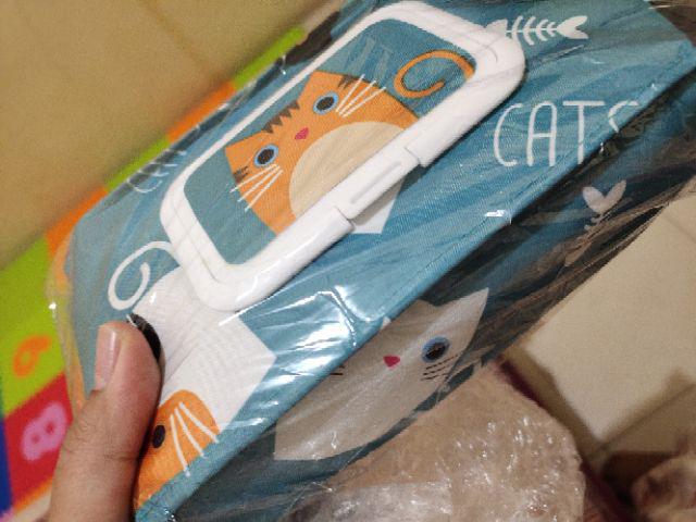 Tempat Tissue Basah Dan Kering 2in1 3in1 4in1 Cats Tosca