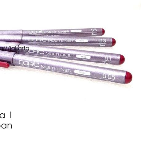 

ⅎ Copic Multiliner Wine - 005 ☁