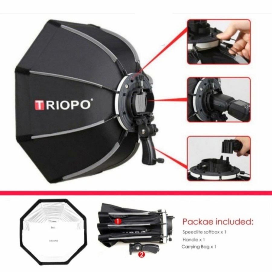 SOFTBOX TRIOPO OCTAGONAL KS65