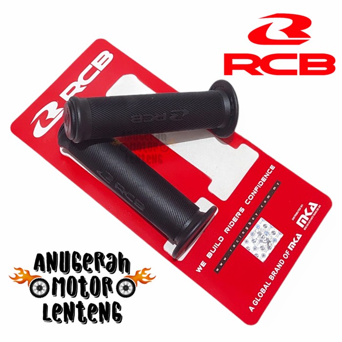 Promo Handgrip / Grip / Handfat / Handle Grip RCB HG66 Black vario spacy vixion aerox mio beat honda