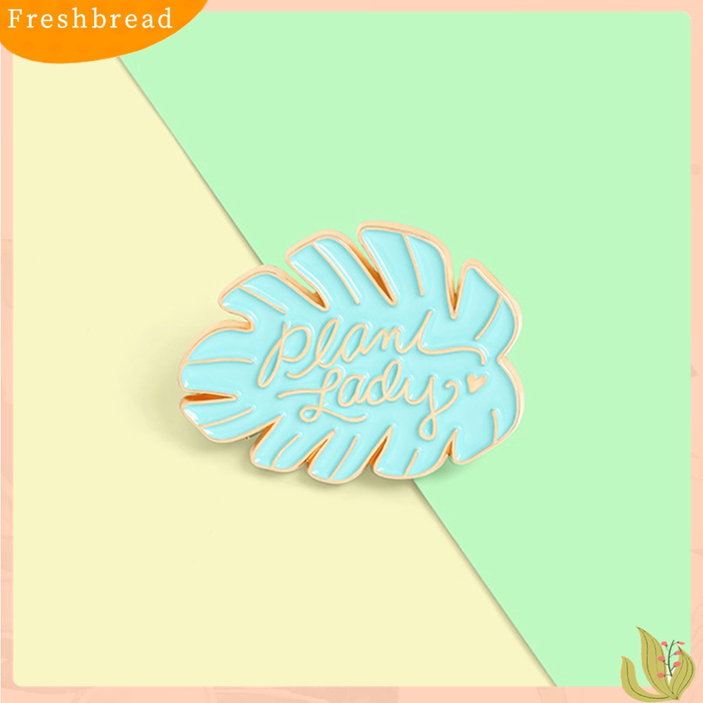 Terlaris Cartoon Enamel Pin Leaf Brooch Shirt Lapel Badge Clothes Accessory Jewelry Gift