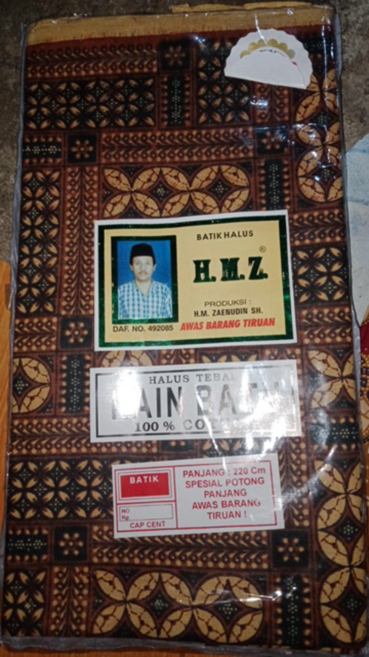 Kain Jarik Batik Cap Cent Hmz Solo Samping Kebat Panjang Kain Batu Halus Tapih Gendong Melahirkan