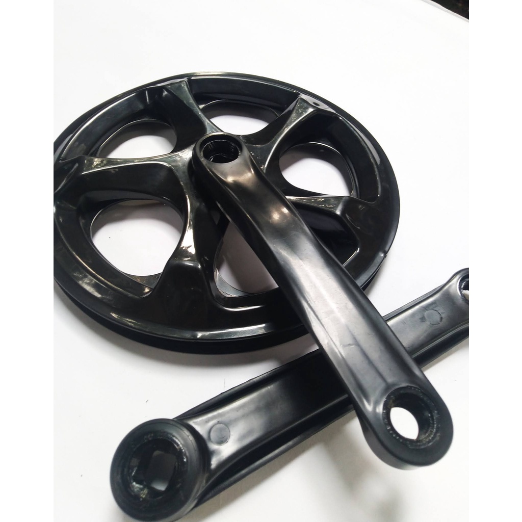 Crank Sepeda Exotic 52t Hitam Gir Depan Sepeda Fixie Crank Sepeda 52t