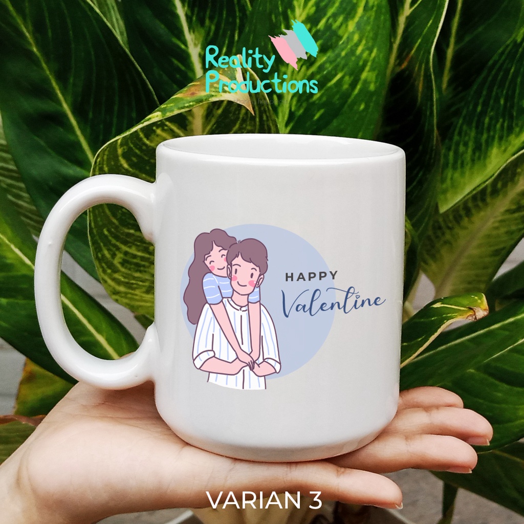 Hampers Mug Valentine untuk Hadiah Pacar atau Pasangan