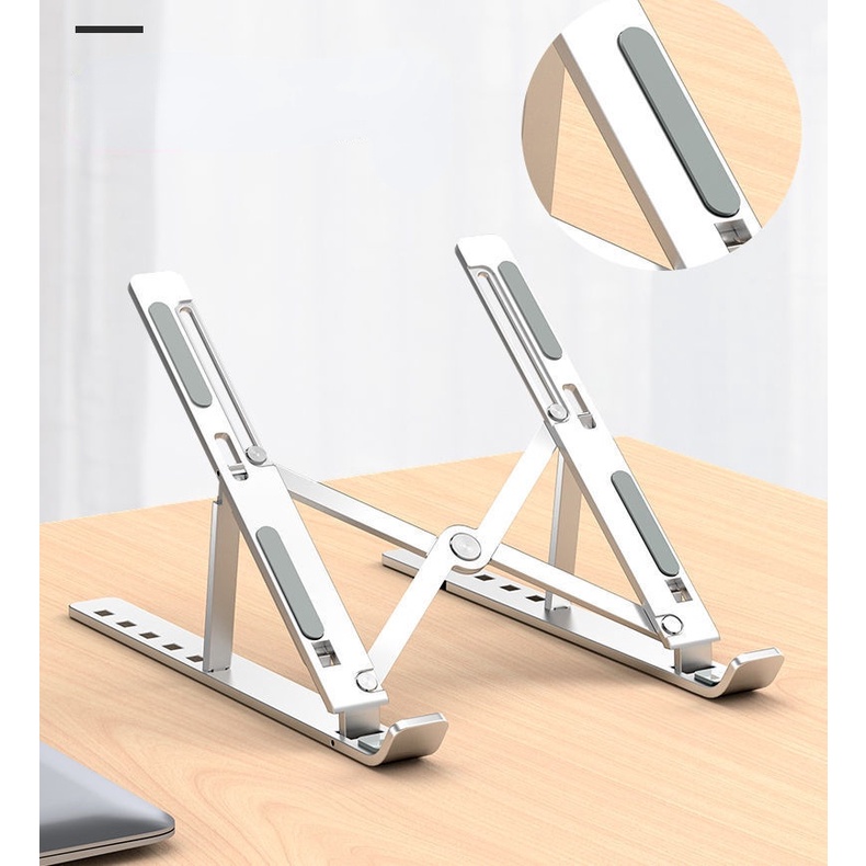 Stand Laptop / Notebook Model Lipat Penghilang Panas