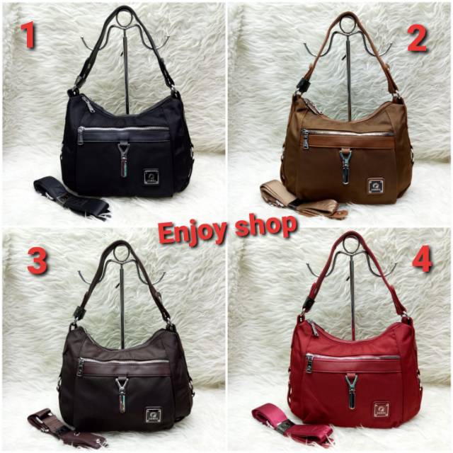 Tas wanita selempang junfa 8000-96 kanvas